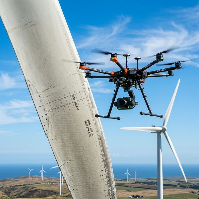 Kiểm tra tuabin bằng drone Wind Việt Nam