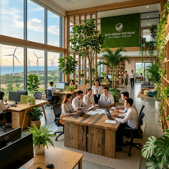 Văn phòng xanh Wind Việt Nam