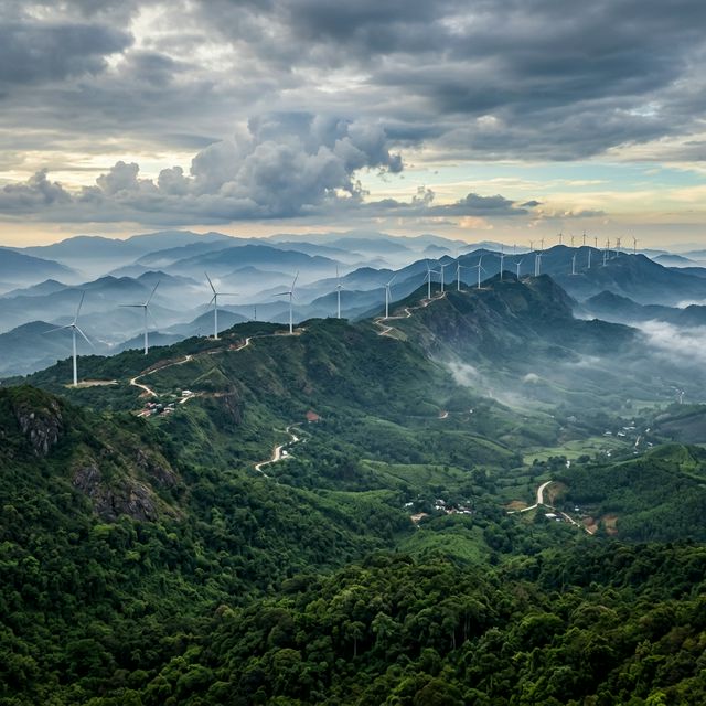 Dự án điện gió trên núi Wind Việt Nam